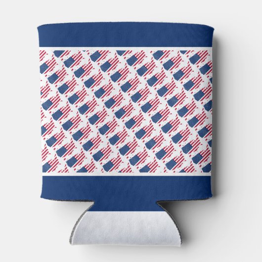 Vaderdag FANTASTIEK AMERIKAANSE DAD, gepersonalise Blikjeskoeler (Achterkant)