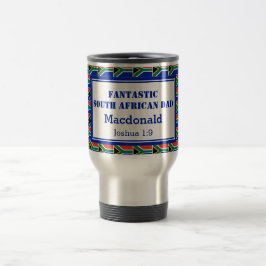 Vaderdag FANTASTISCHE ZUID-AFRIKAANSE DAD Reisbeker