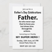 Vaderdag Feest Kaart (Voorkant)