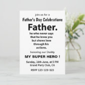 Vaderdag Feest Kaart (Staand voorkant)