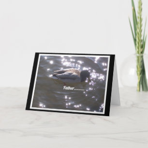 Vaderdag-feestbegroeting of briefkaart