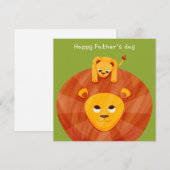 Vaderdag Feestdagenkaart (Voorkant / Achterkant)