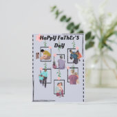 Vaderdag Feestdagenkaart (Staand voorkant)