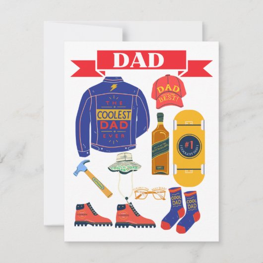 VADERDAG FEESTDAGENKAART (Voorkant)