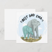 Vaderdag Feestdagenkaart (Voorkant / Achterkant)