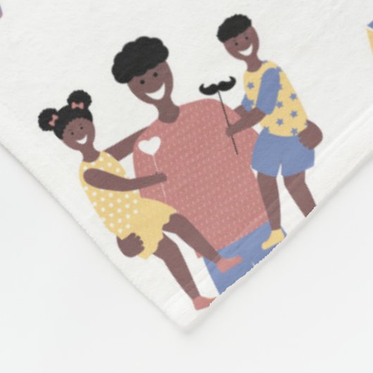 Vaderdag Fleece Blanket (Hoek)