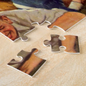  Vaderdag, Football Kinder en Familiehond Legpuzzel (Zijkant)