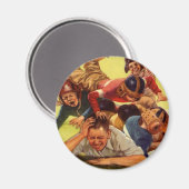  Vaderdag, Football Kinder en Familiehond Magneet (Voorkant / Achterkant)