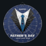 Vaderdag. Formeel pak. Dartbord<br><div class="desc">Stijlvol ontwerp dat doet denken aan favoriete filmpersonages die formele pakken dragen op het werk</div>