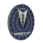 Vaderdag. Formeel pak. Dartbord (Voorkant Links)