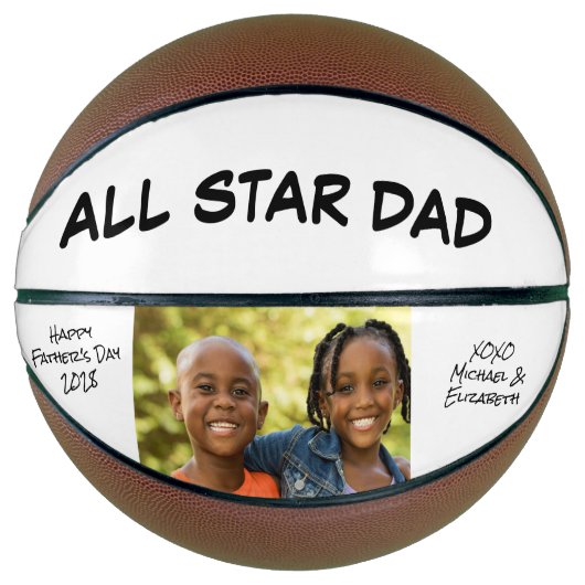 Vaderdag Foto aangepast Basketbal (Voorkant)