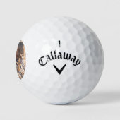 Vaderdag foto Beste vader ter wereld | Year Golfballen (Logo)