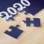 Vaderdag Foto Collage Gift Custom Puzzle Legpuzzel (Zijkant)