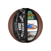 Vaderdag Foto Gift Basketball Ball Basketbal (Verticaal)