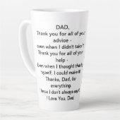  Vaderdag foto Latte Mok (Linkerhoek)