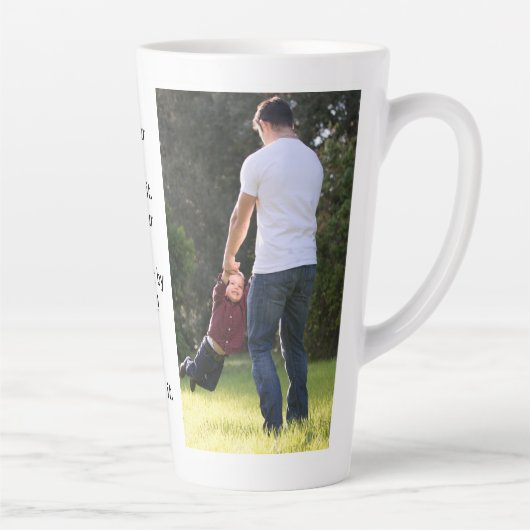  Vaderdag foto Latte Mok (Rechts)