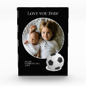 Vaderdag Foto met Voetbal (Voorkant)