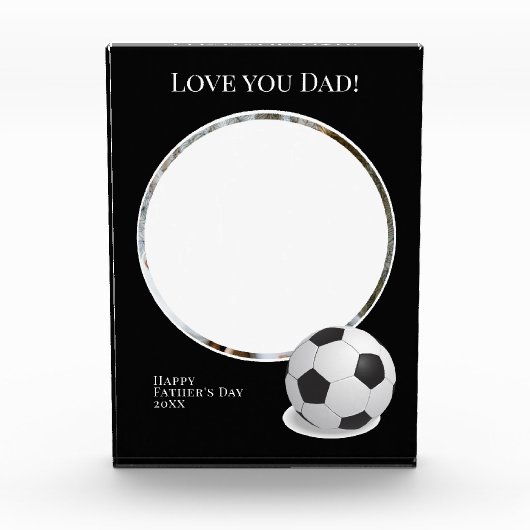 Vaderdag Foto met Voetbal (Voorkant)