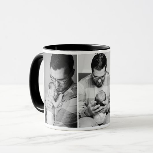 Vaderdag Foto Mok (Voorkant links)