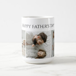 Vaderdag Foto Mok – Aangepaste 3 Foto's & Tekst