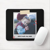 Vaderdag Foto Nieuwe Papa Cool Daddy Muismat (Met muis)