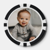 Vaderdag Foto Poker Chip voor Papa: Beste Kansen (Voorkant)