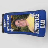 vaderdag Foto "Superstar Dad" Golfheadcover (Voorkant)