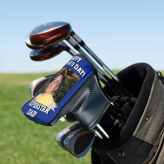 vaderdag Foto "Superstar Dad" Golfheadcover (Insitu)
