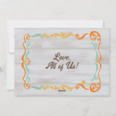 Vaderdag Foto van het Man The Myth the Legend Feestdagenkaart (Achterkant)