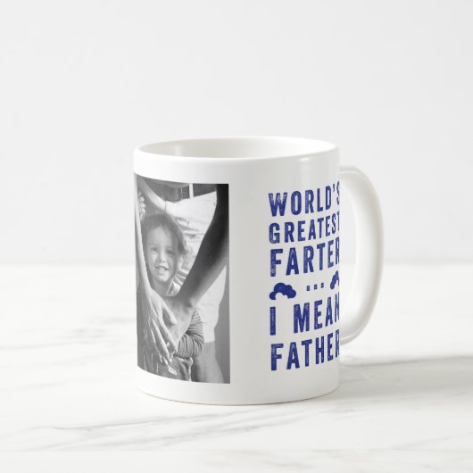 Vaderdag Foto van 's werelds grootste boer Koffiemok (Voorkant rechts)