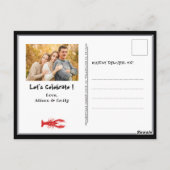 Vaderdag Foto van Seafood Party Uitnodiging (Achterkant)