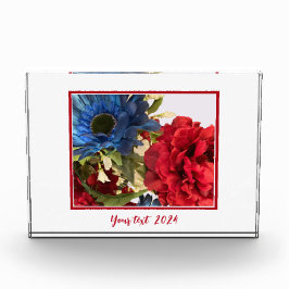 Vaderdag Fotoblok met een patriottisch thema