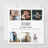 Vaderdag Fotocollage Kaart (Voorkant)