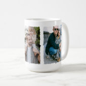 vaderdag fotocollage  koffiemok (Voorkant rechts)