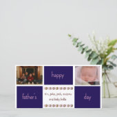 Vaderdag-fotokaart (Staand voorkant)