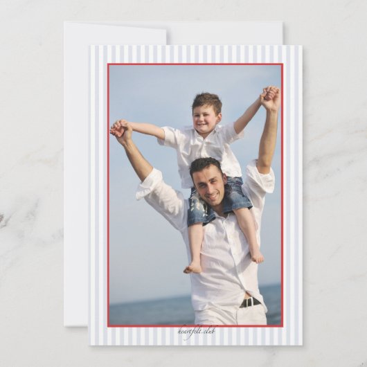 Vaderdag-fotokaart Kaart (Achterkant)