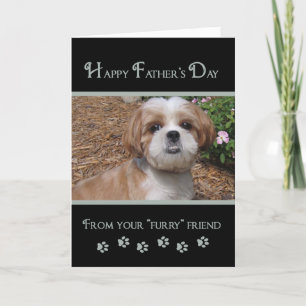 Vaderdag - Fotokaart van Furry Friends Kaart