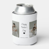 Vaderdag fotokoeler - cadeau met Kinder namen Blikjeskoeler (Blikje Voorkant)