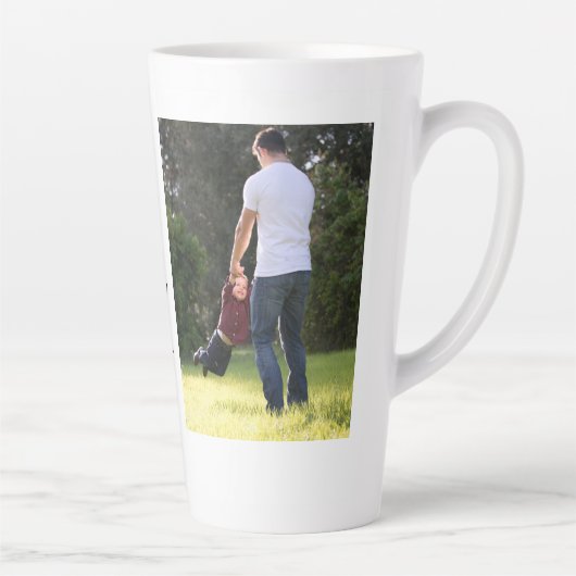  Vaderdag Fotolatte Mok (Rechts)