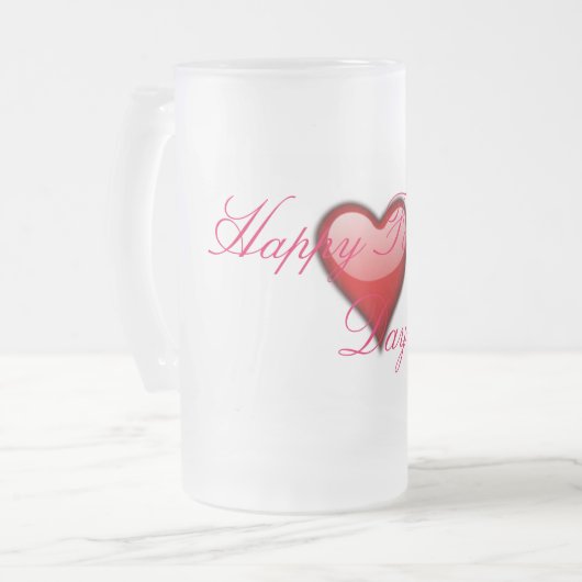 vaderdag Frosted Mok (Voorkant links)