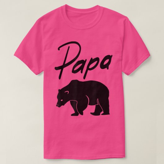 Vaderdag Funny - Beer Papa T-shirt (Design voorkant)