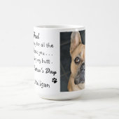 Vaderdag - Funny Dog Dad - Pet Photo Hondenhumor Koffiemok (Center)