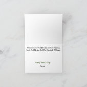 Vaderdag Funny Golf Kaart (Binnen)