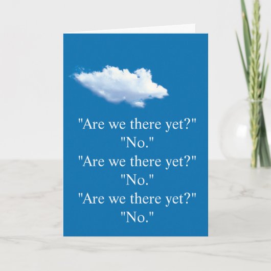 Vaderdag - Funny Memory Loss Wenskaart Kaart (Voorkant)