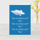 Vaderdag - Funny Memory Loss Wenskaart Kaart (Gele Bloem)