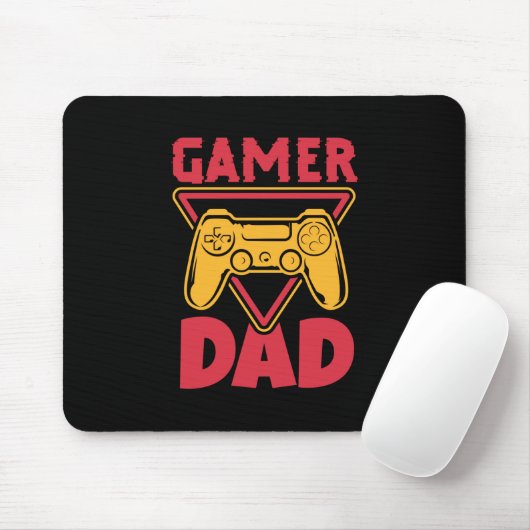 Vaderdag Gamer Dad Muismat (Met muis)