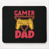 Vaderdag Gamer Dad Muismat (Voorkant)