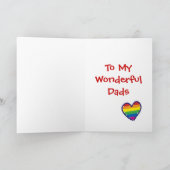 Vaderdag/Gay Pride Kaart (Binnen)
