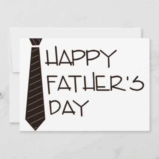 VADERDAG GEBEURTENISINVITATIE KAART (Voorkant)