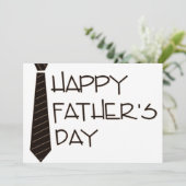 VADERDAG GEBEURTENISINVITATIE KAART (Staand voorkant)